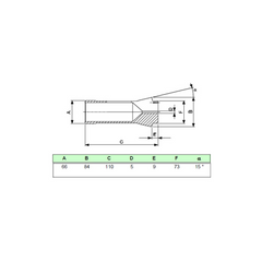 SCHAUBLIN F66 Emergency Collet