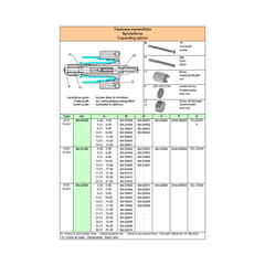 Screw for expanding arbor "SCHAUBLIN" W12 M5 / 84-50506