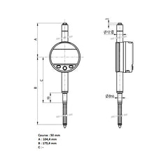 SYLVAC - Messuhr S_DIAL WORK ADVANCED IP67 – 805.5305