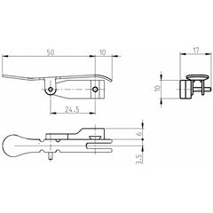 SYLVAC - Levier de relevage supérieur Standard – 905.4215
