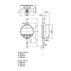 SYLVAC - Messuhr S_DIAL WORK ADVANCED – 805.5201