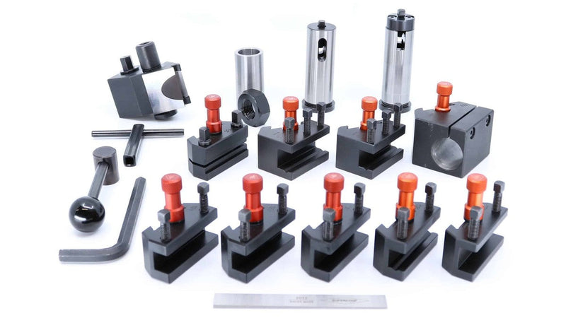 Kit Tripan MASTER PLUS série 1 : treize porte-outils, porte-barre, douilles, clés et lame Supercoup 2012