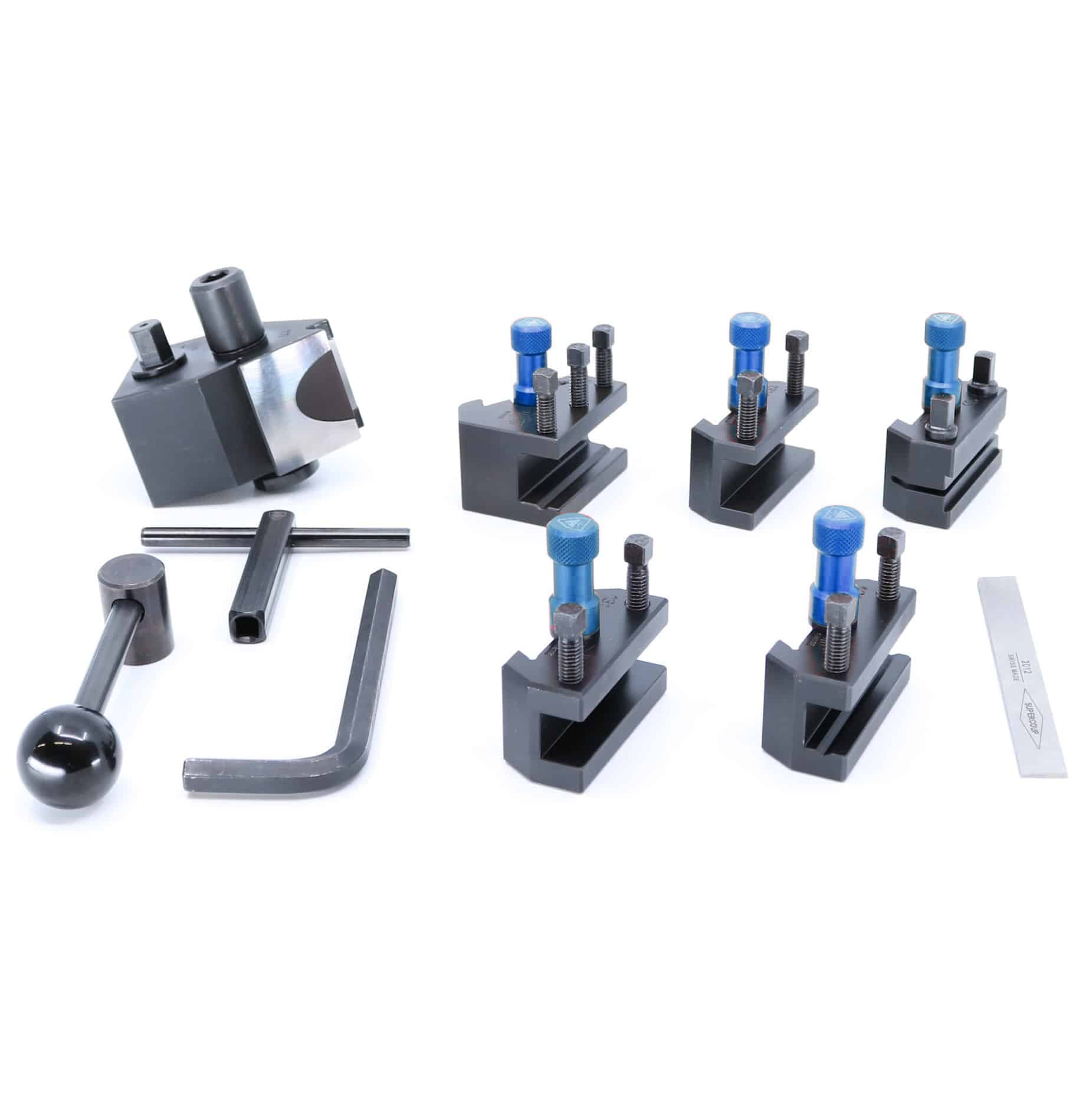 Coffret START Tripan Serie 1, ecrous de reglage anodises bleus