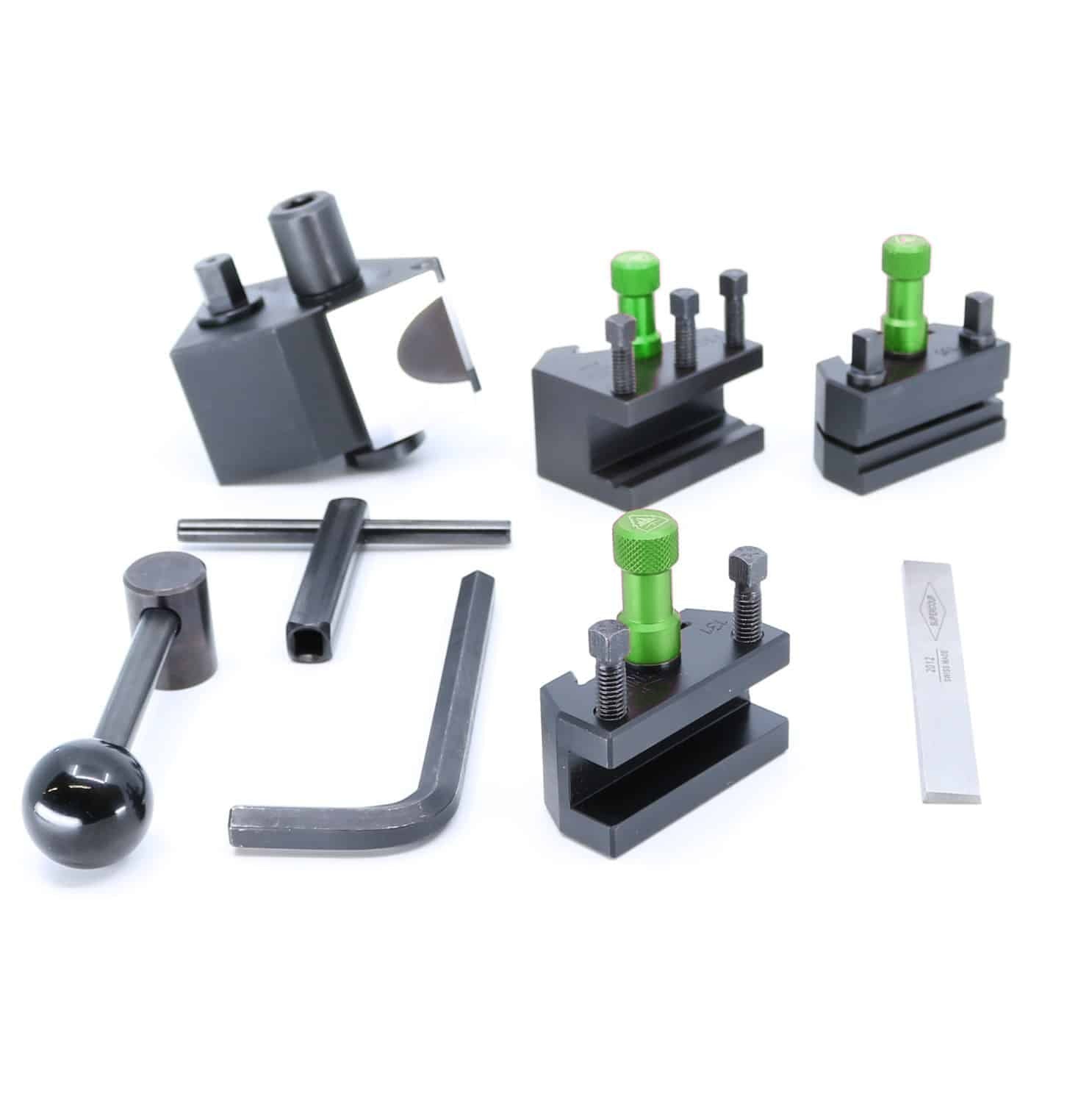 Coffret EASY START Tripan Serie 1, ecrous de reglage anodises verts
