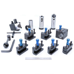 Coffret MASTER Tripan Serie 1, ecrous de reglage anodises bleus