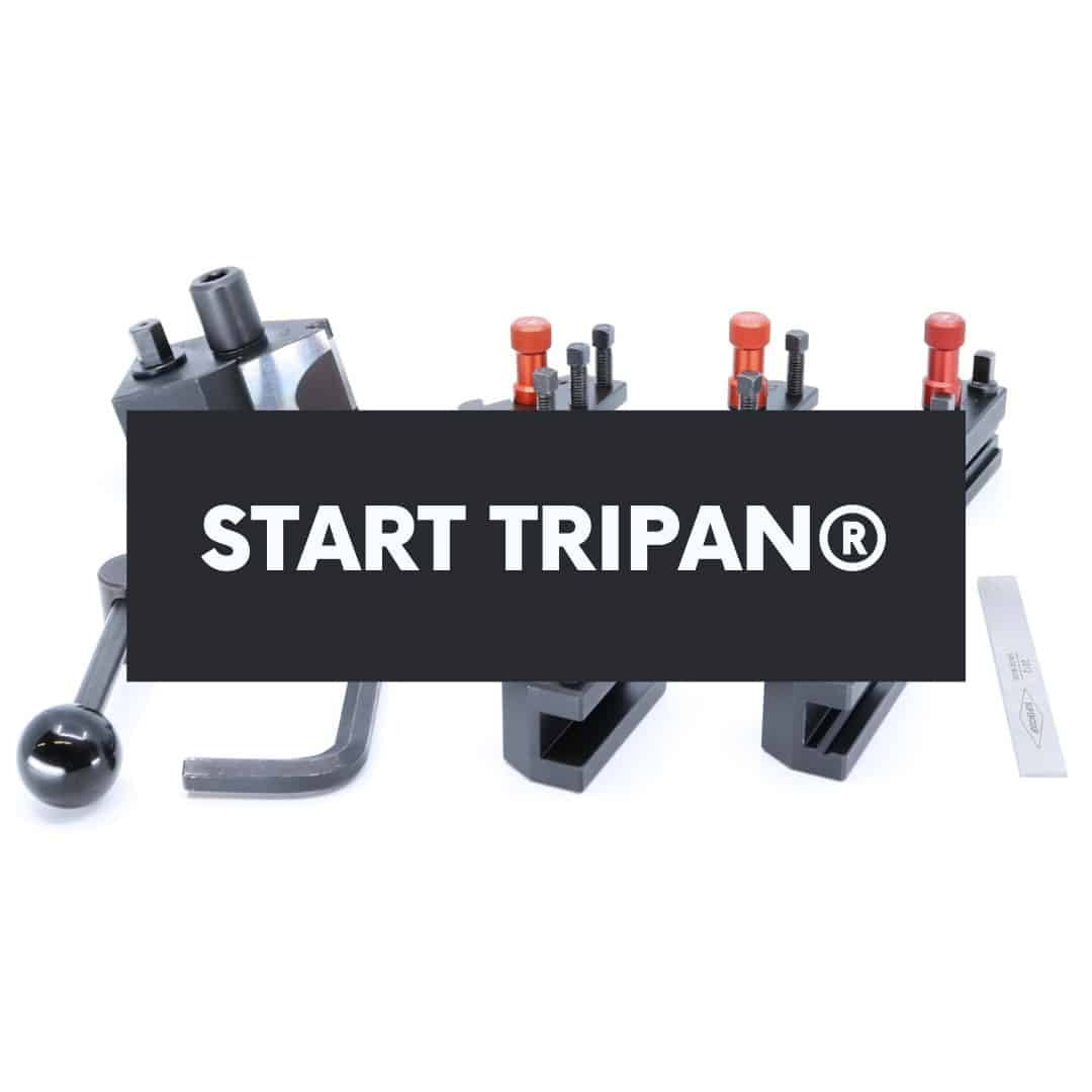 Coffret START Tripan Serie 1, visuel de couverture, ecrous de reglage anodises rouges
