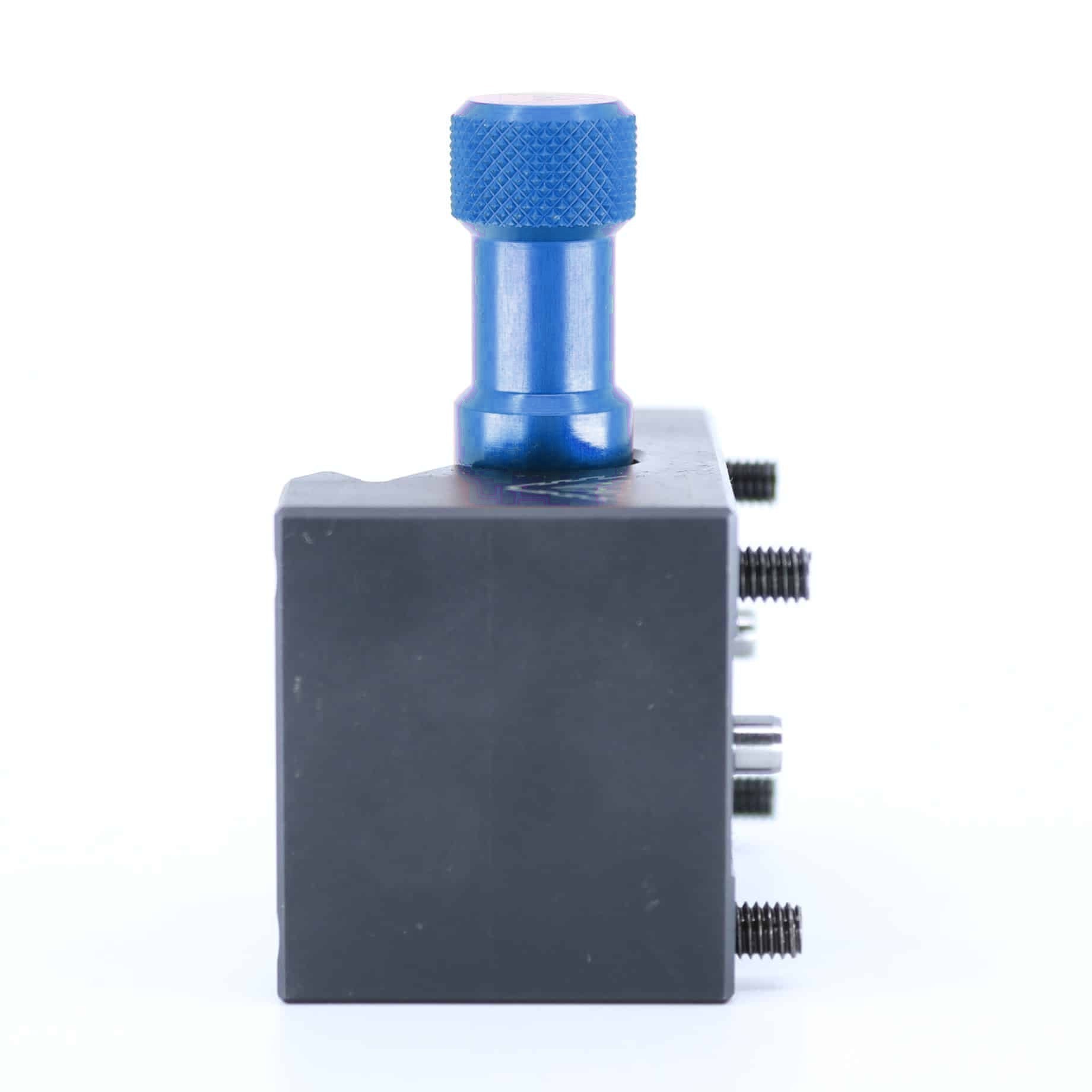 Ensemble porte-outil Tripan® 136 avec écrou de réglage bleu