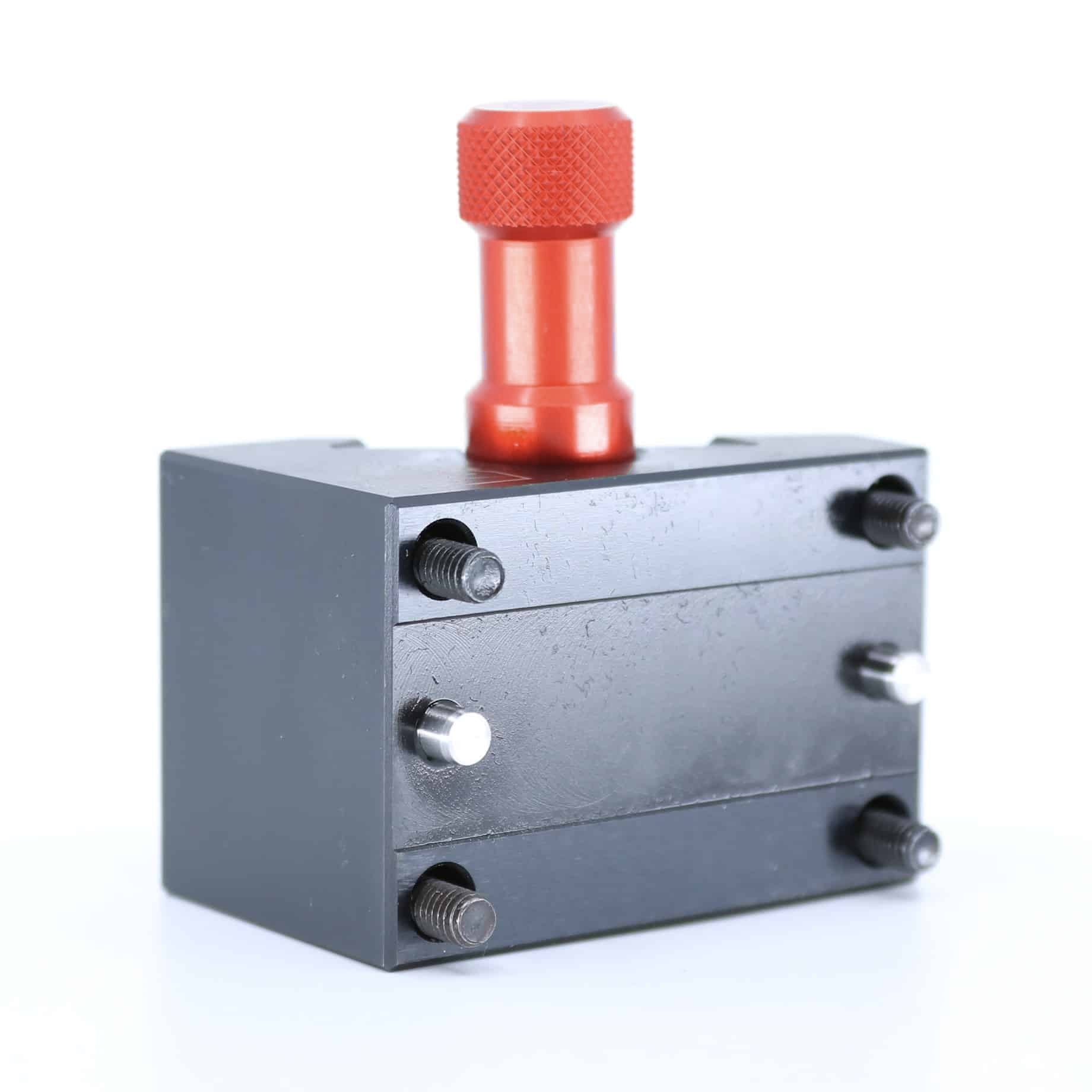 Ensemble porte-outil Tripan® 136 avec écrou de réglage rouge