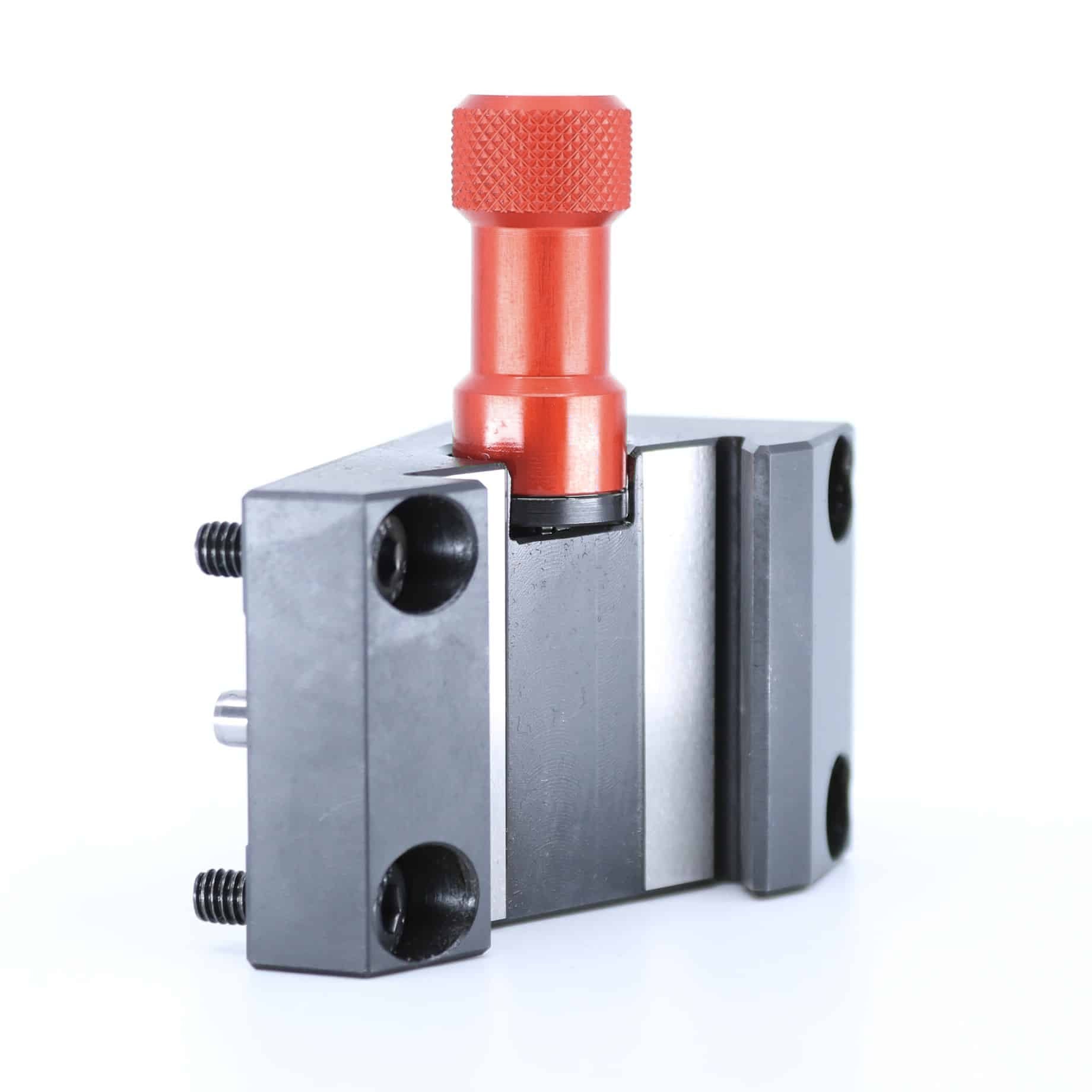 Ensemble porte-outil Tripan® 136 avec écrou de réglage rouge