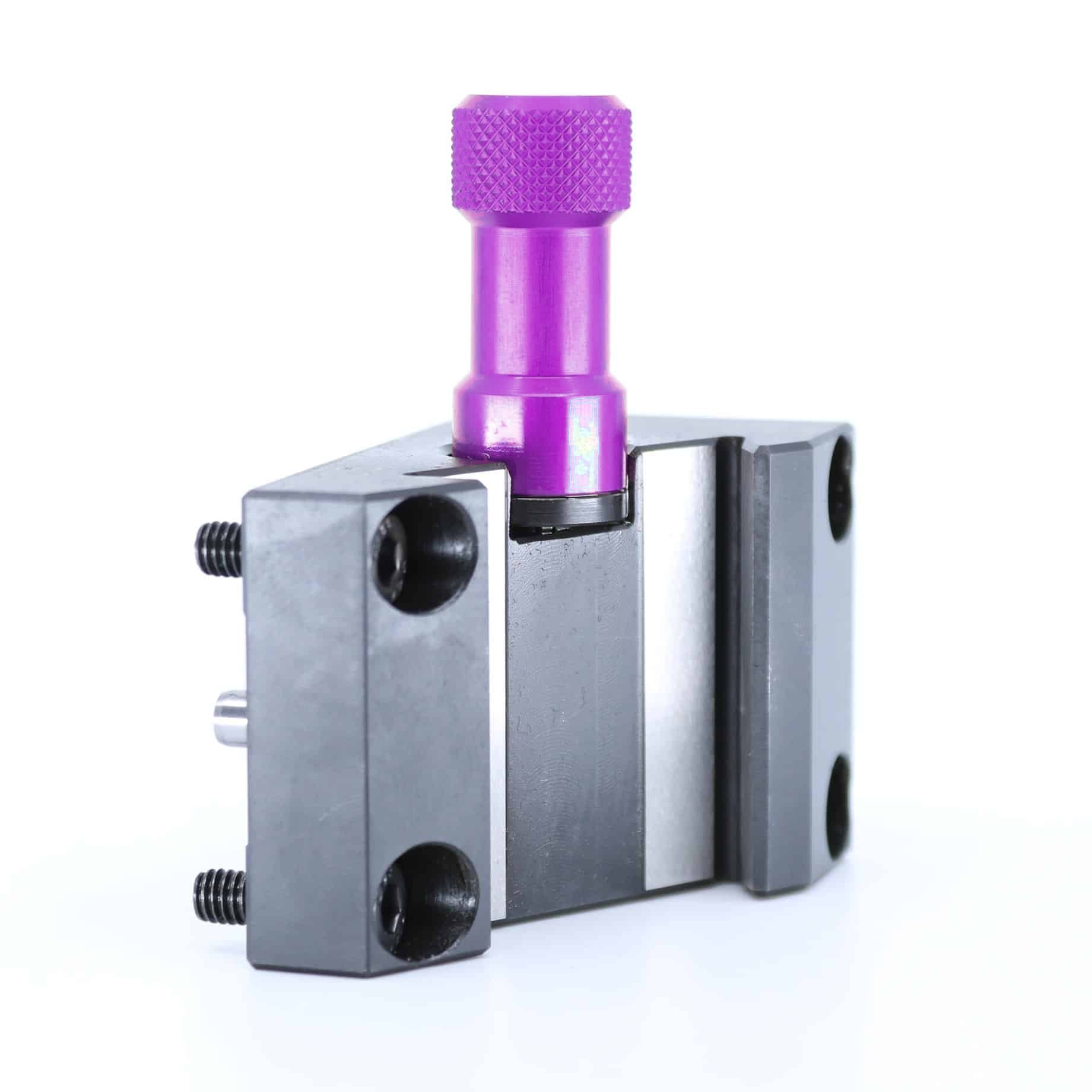 Ensemble porte-outil Tripan® 136 avec écrou de réglage violet