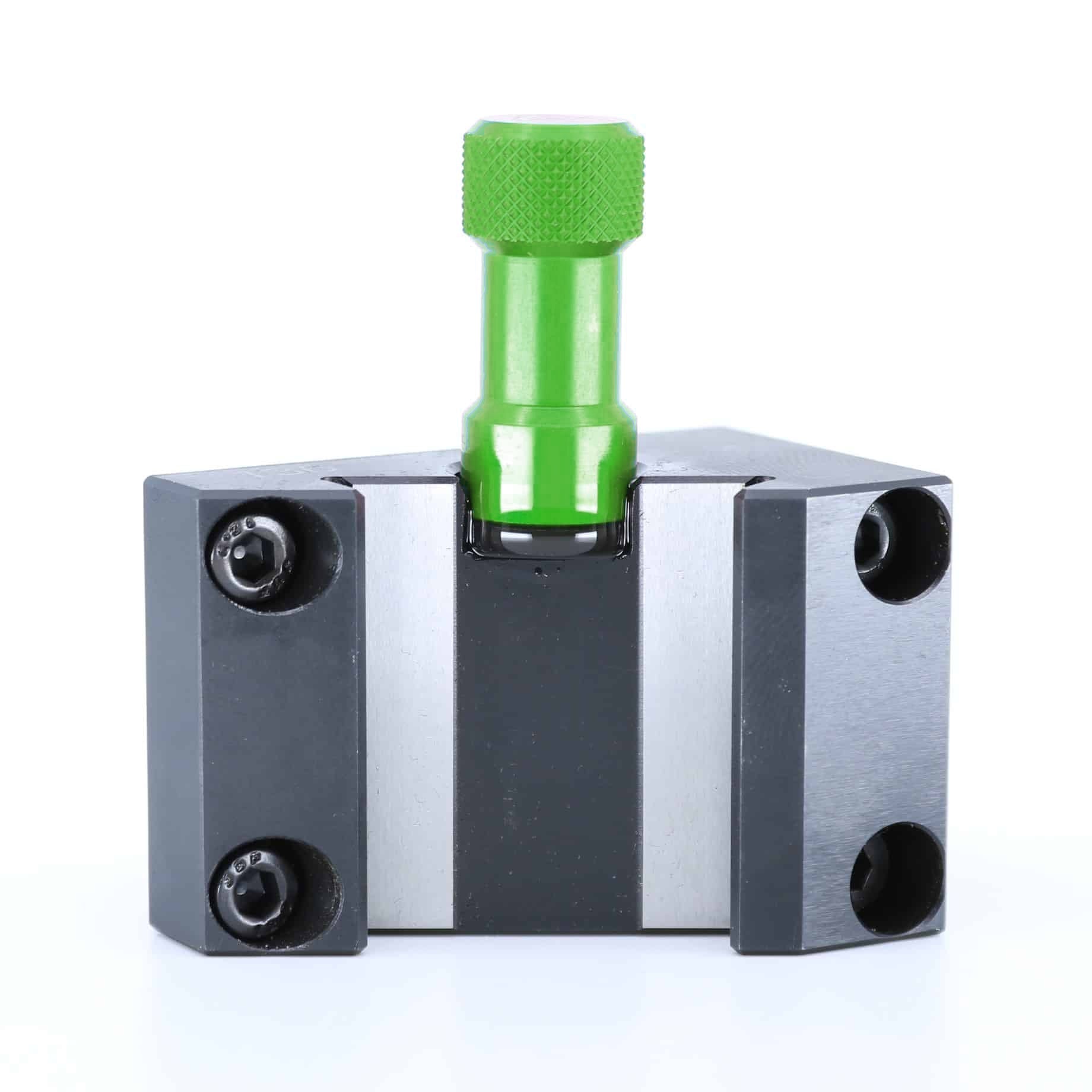 Ensemble porte-outil Tripan® 136 avec écrou de réglage vert