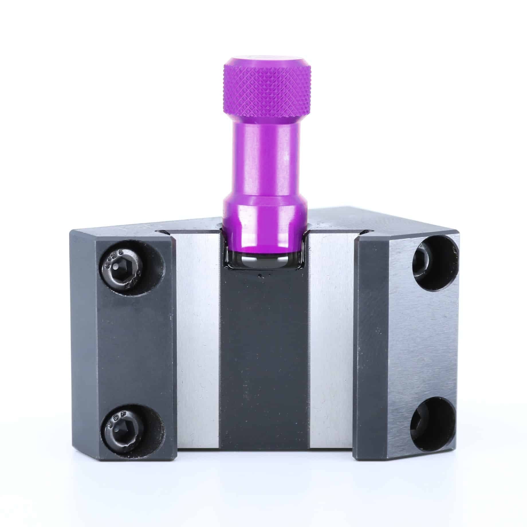 Ensemble porte-outil Tripan® 136 avec écrou de réglage violet