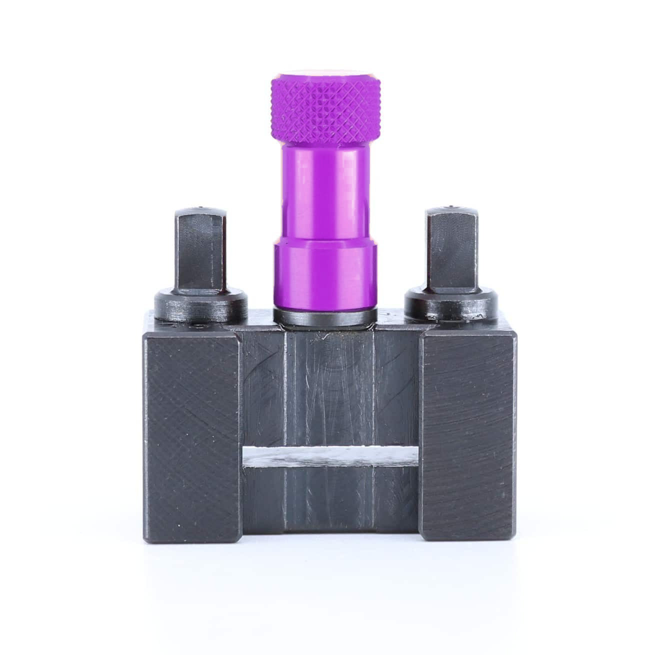 Ensemble porte-lame Tripan® 35 avec écrou de réglage violet