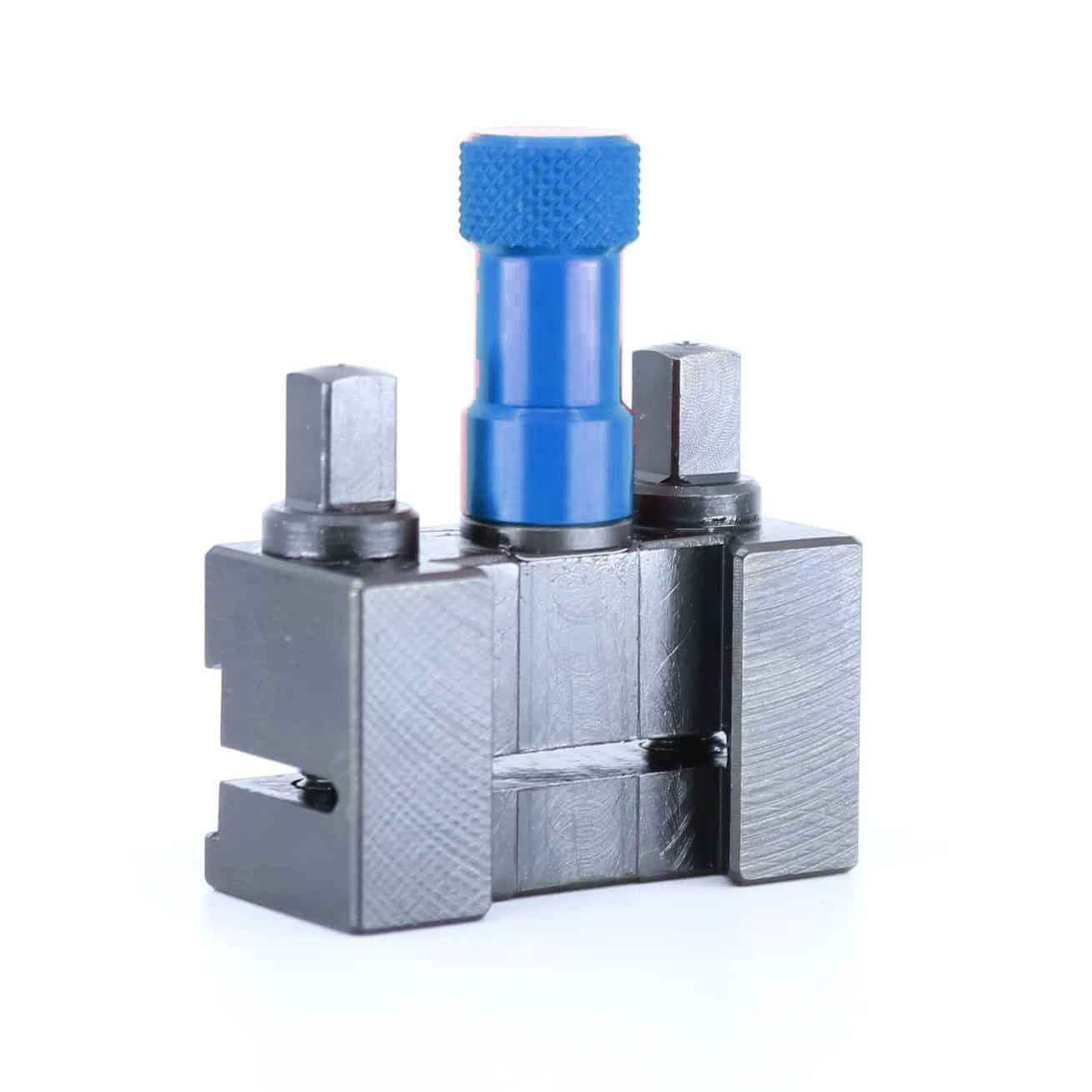 Ensemble porte-lame Tripan® 35 avec écrou de réglage bleu