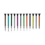 SLICK watchmaker's screwdriver with anodized aluminum body