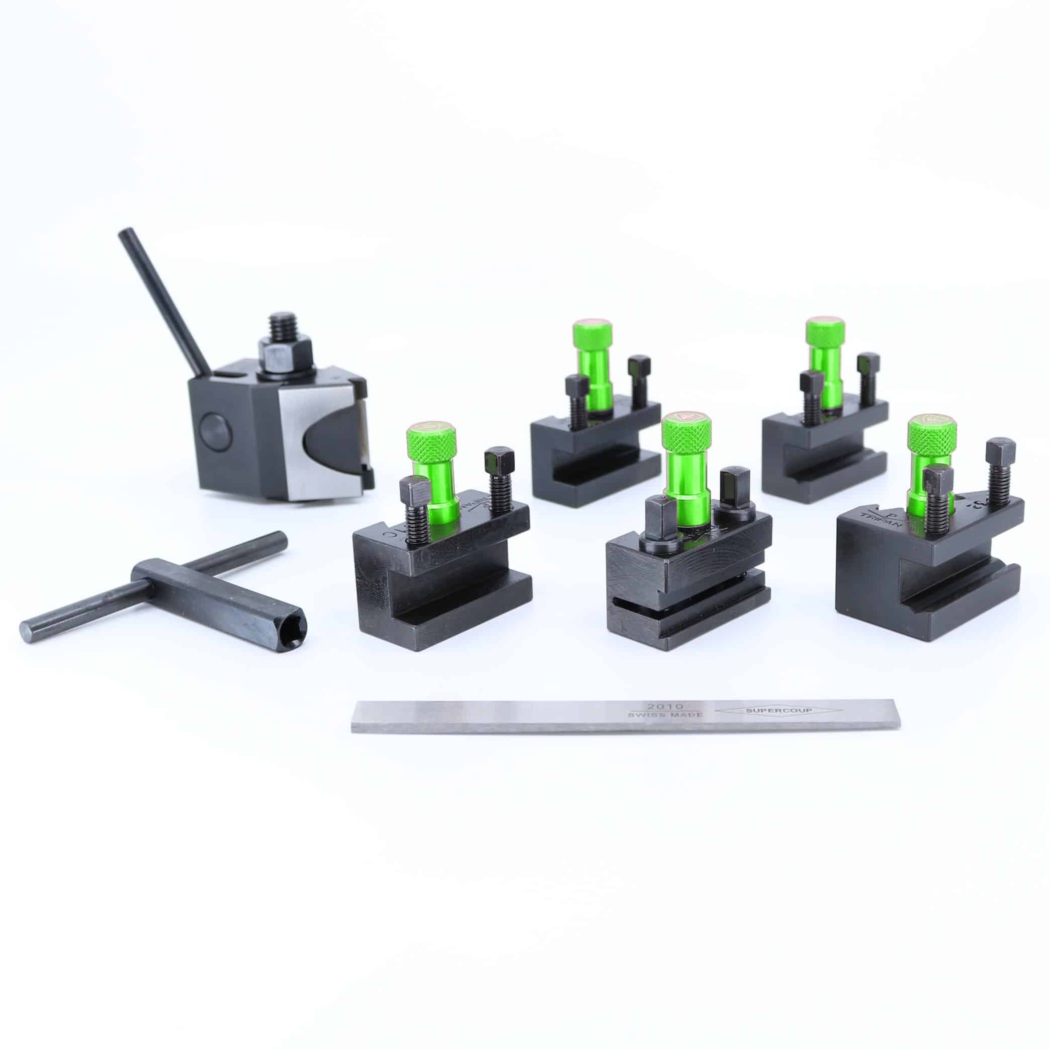 Coffret Watchmaker PRO Tripan® Série 0 avec écrous de réglage verts
