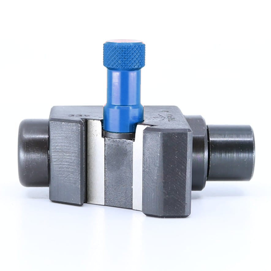 Ensemble porte-outil Tripan® 33B avec écrou de réglage bleu