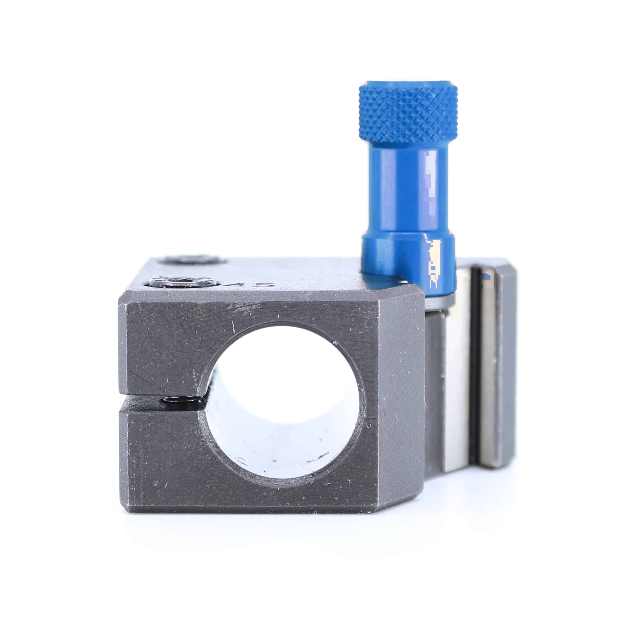 Ensemble porte-barre Tripan® 45 avec écrou de réglage bleu
