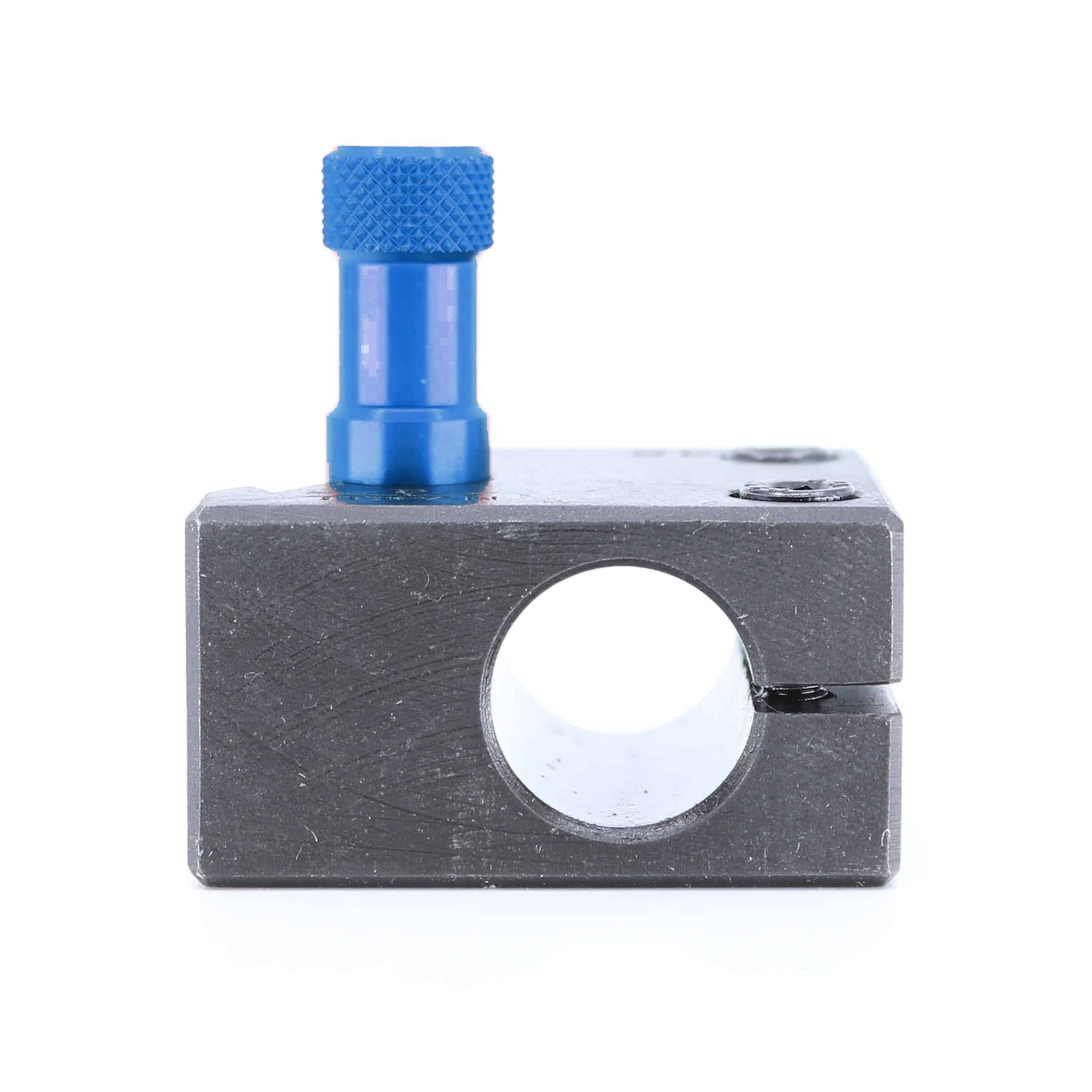 Ensemble porte-barre Tripan® 45 avec écrou de réglage bleu
