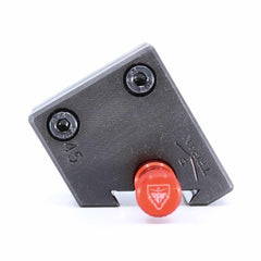 Ensemble porte-barre Tripan® 45 avec écrou de réglage rouge