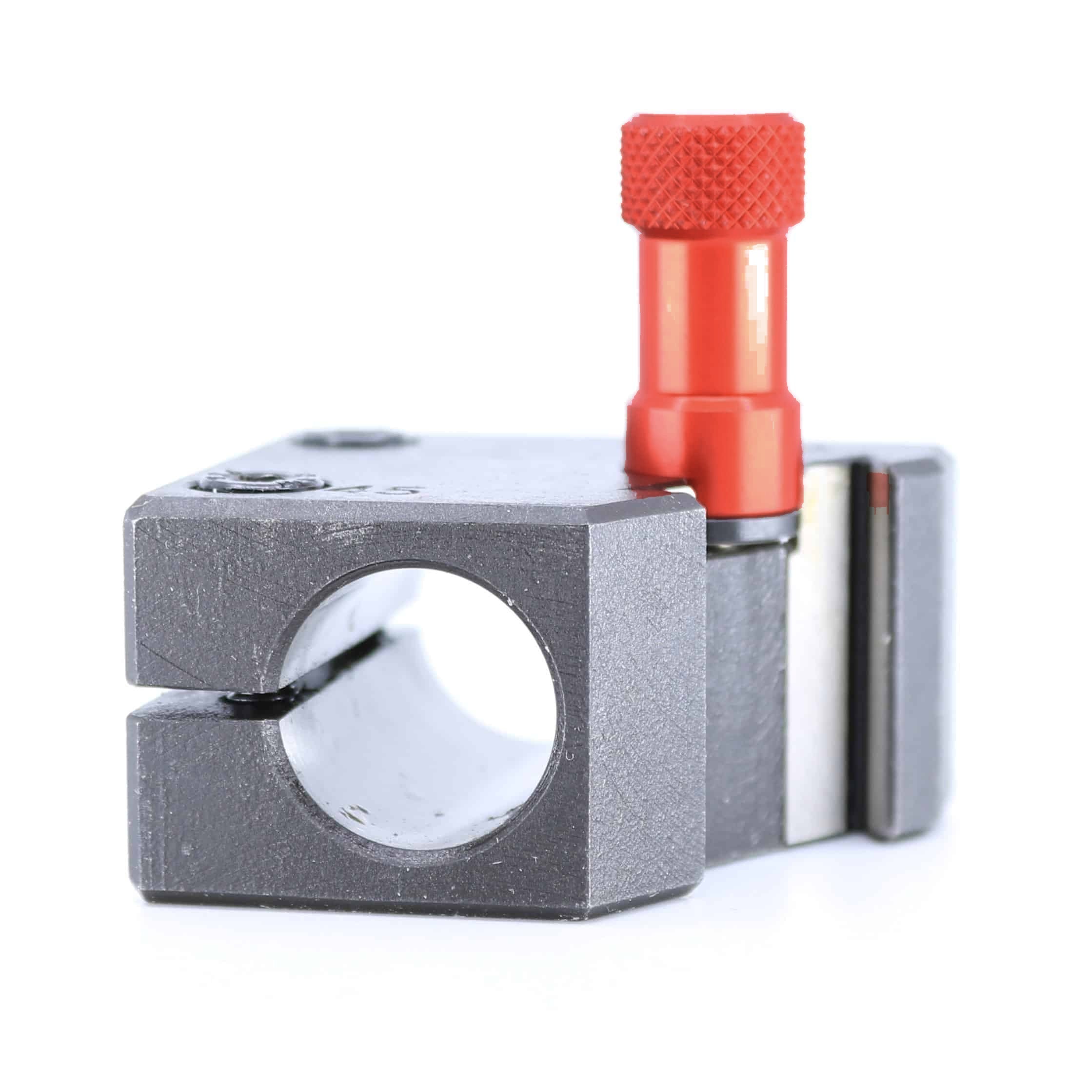 Ensemble porte-barre Tripan® 45 avec écrou de réglage rouge