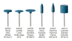 Gommes abrasives BRIO-C bleues rudes (Paquet de 10 pièces)