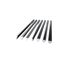JURA Set of Carbide Gravers pre-sharpened different angles, Ø 2.35 mm - 7 pcs
