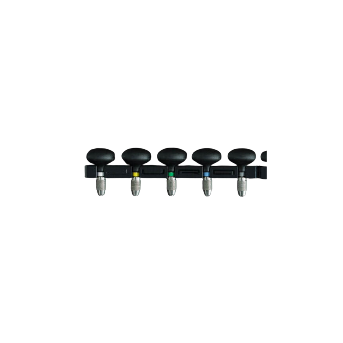 JURA Set 5 Hand Chucks - halbrunder Kopf inkl. Organizer