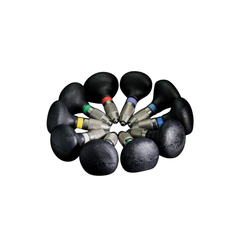 Set de 10 mandrins manuels JURA – têtes rondes et courtes avec support de rangement