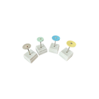 Set de meules de polissage diamantés JURA, tige Ø 2,35 mm – 4 pièces
