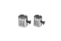 SLICK split ring shaped movement holder with opening and reversible button.