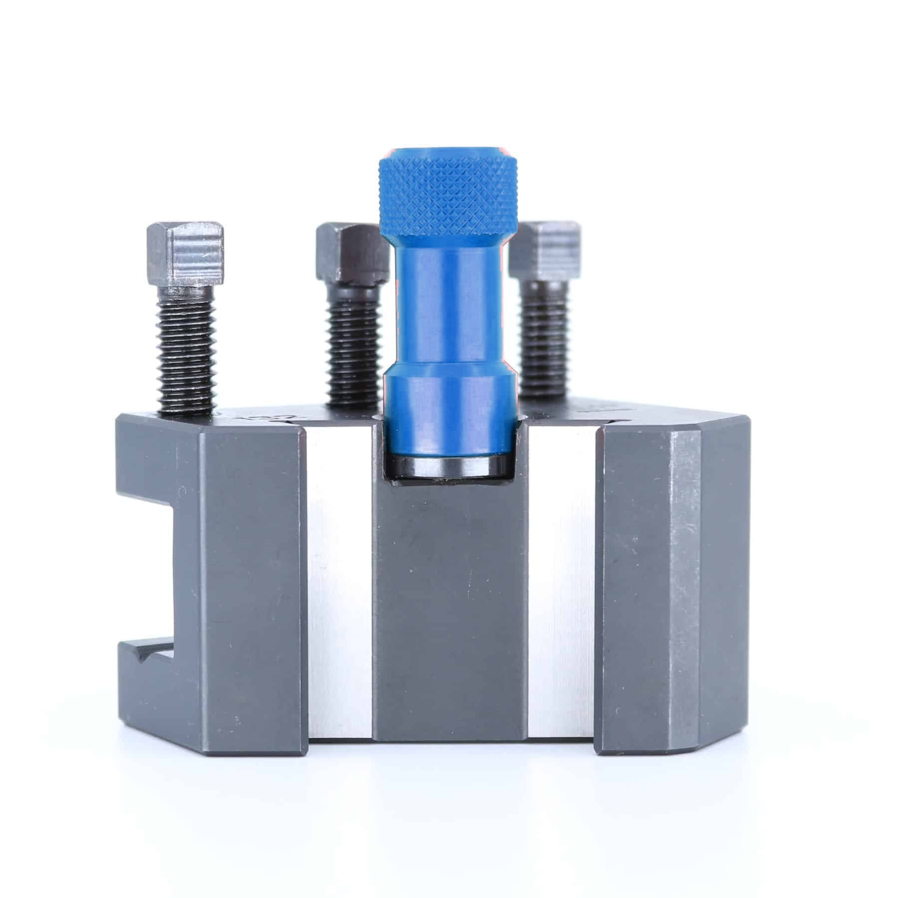 Ensemble porte-outil Tripan® 132 avec écrou de réglage bleu