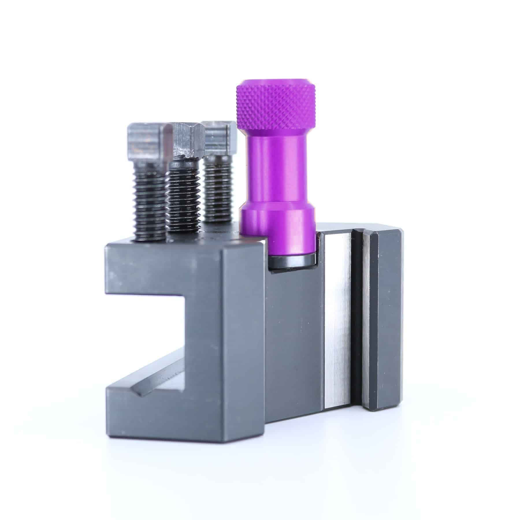 Ensemble porte-outil Tripan® 132 avec écrou de réglage violet