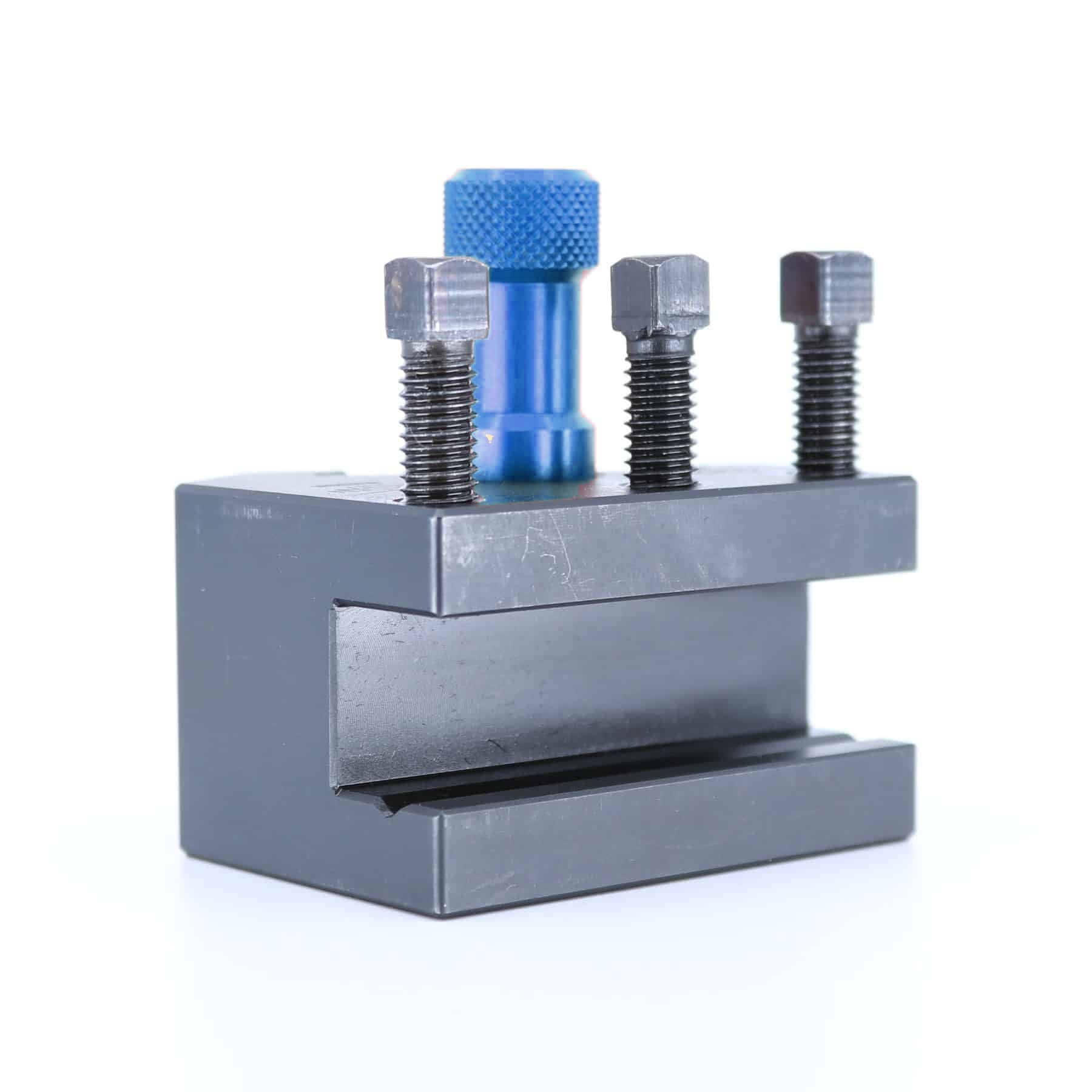 Ensemble porte-outil Tripan® 132 avec écrou de réglage bleu