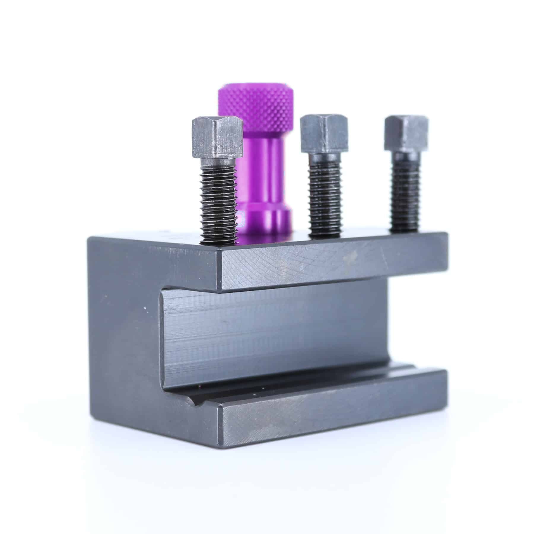 Ensemble porte-outil Tripan® 132C avec écrou de réglage violet