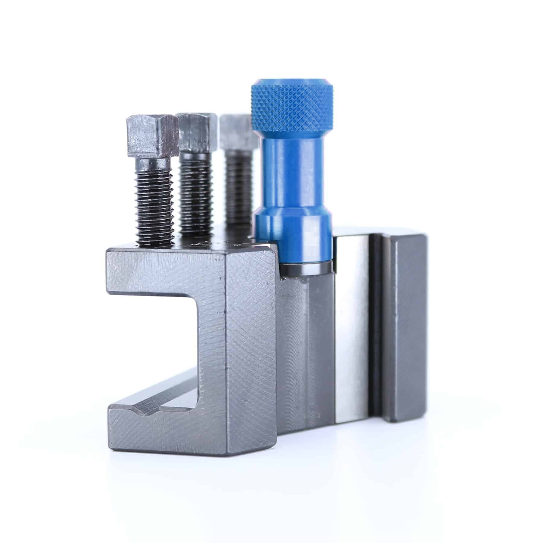 Ensemble porte-outil Tripan® 132C avec écrou de réglage bleu