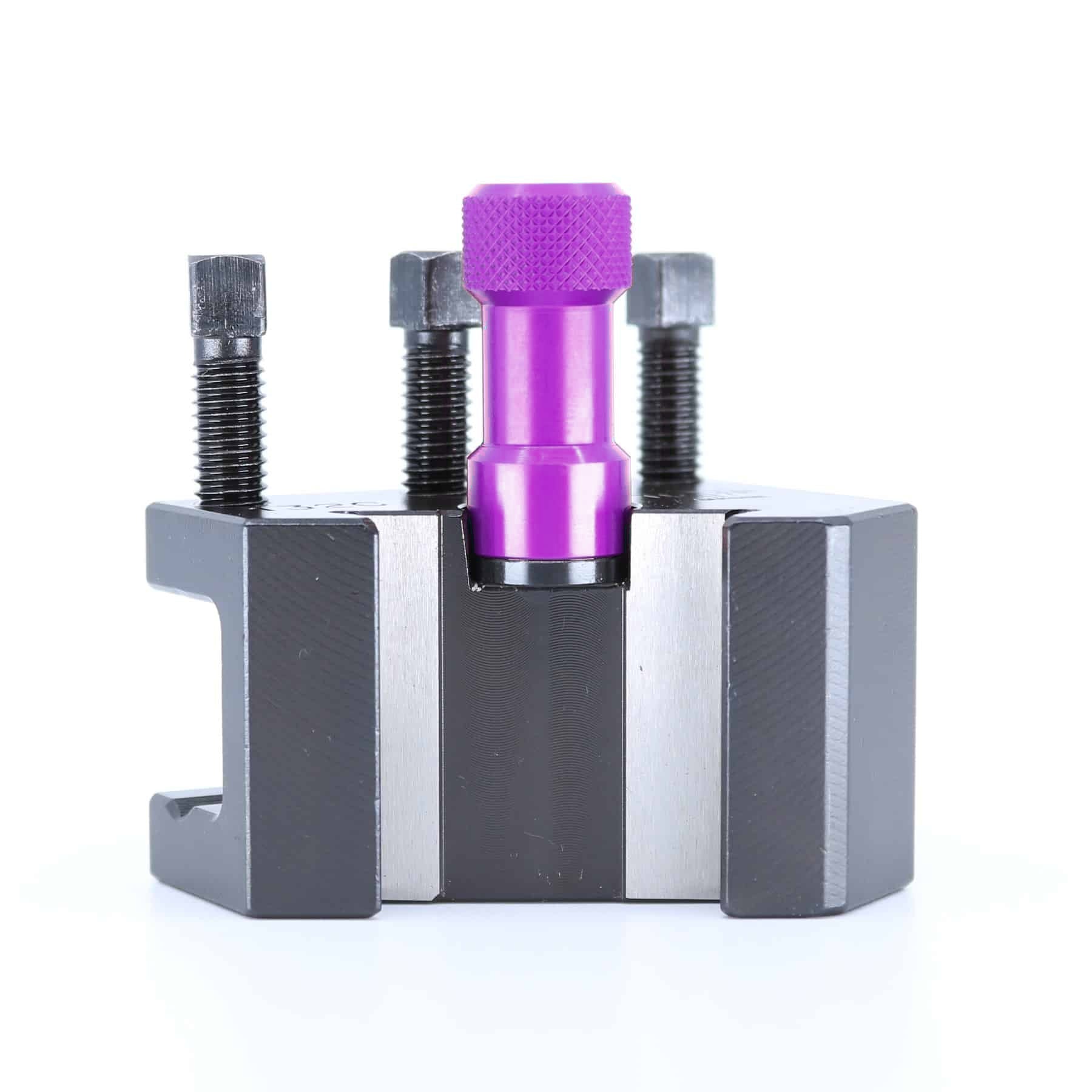 Ensemble porte-outil Tripan® 132C avec écrou de réglage violet