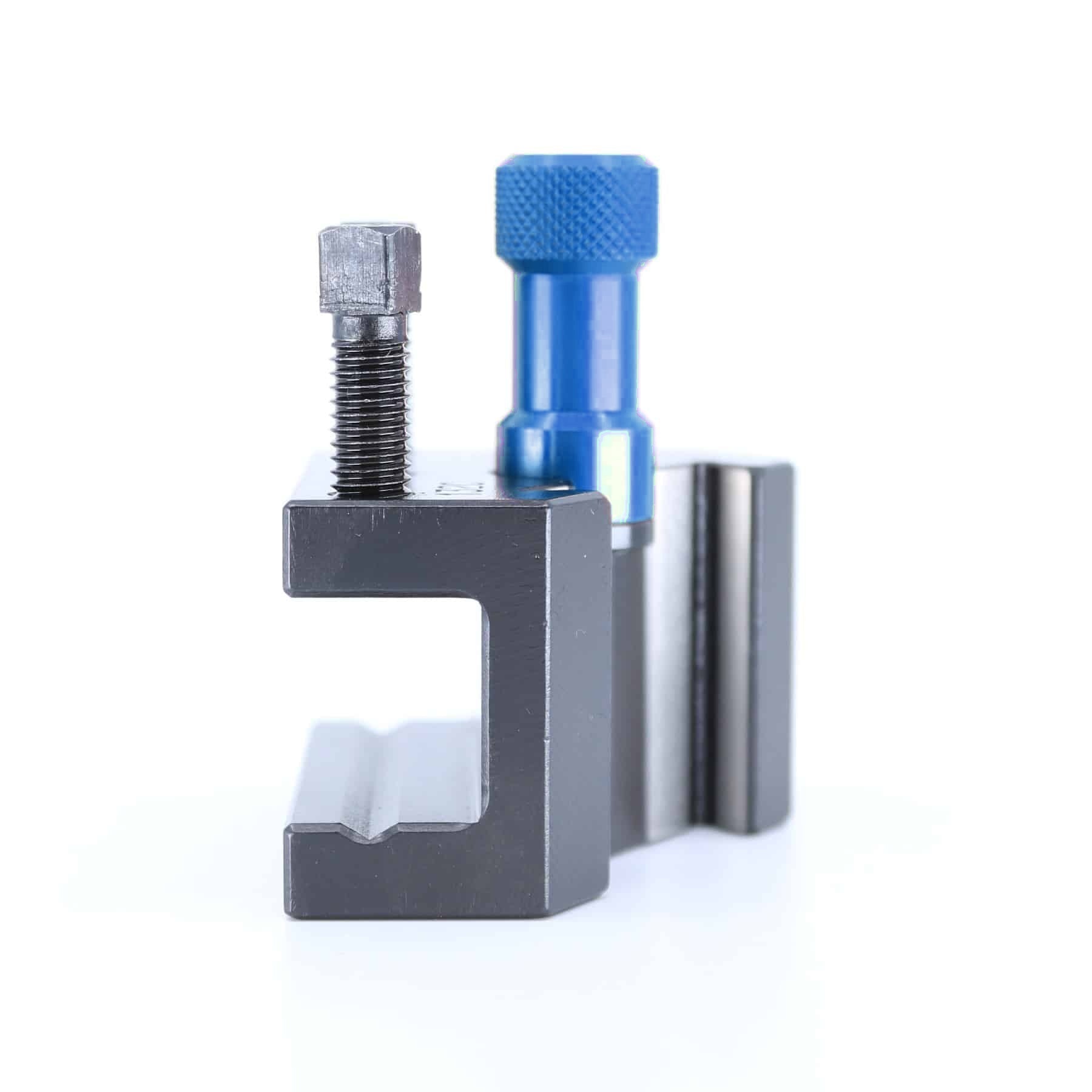 Ensemble porte-outil Tripan® 132C avec écrou de réglage bleu