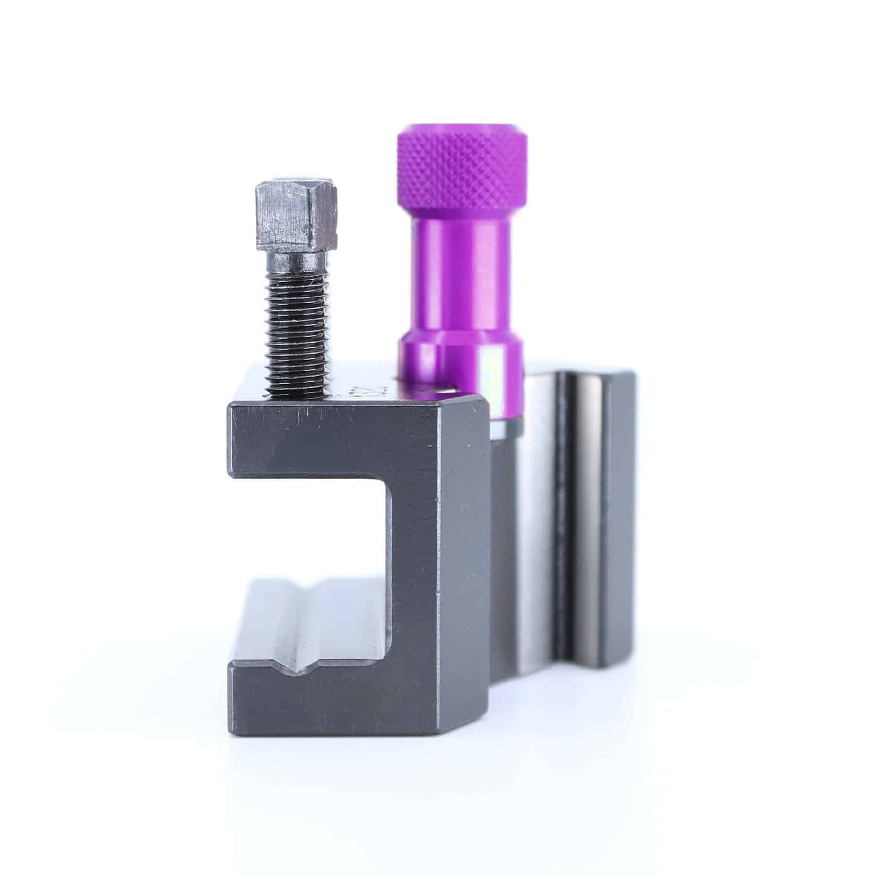 Ensemble porte-outil Tripan® 132C avec écrou de réglage violet