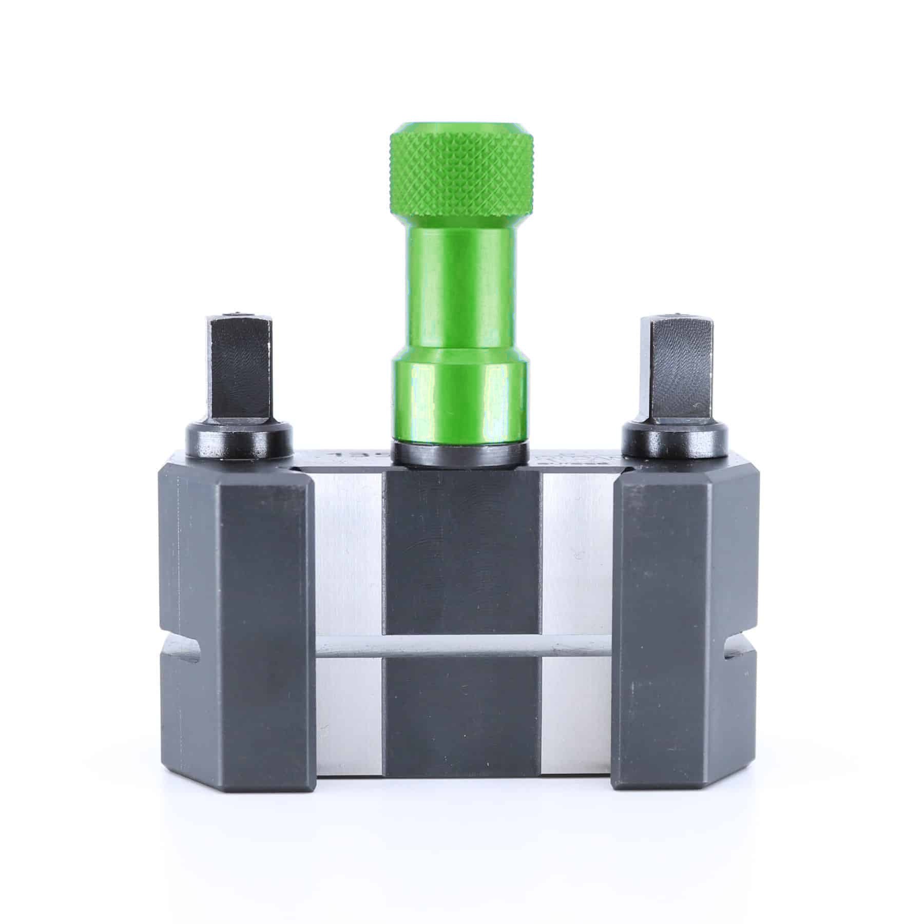 Ensemble porte-lame Tripan® 135 avec écrou de réglage vert