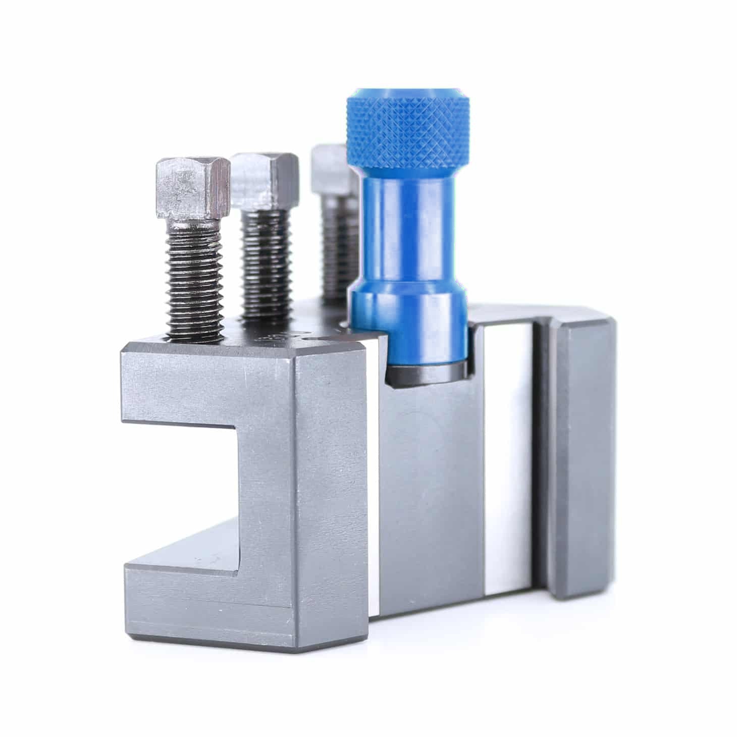 Ensemble porte-outil Tripan® 132U avec écrou de réglage bleu