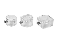 Reversible round or shaped plexiglass movement holder