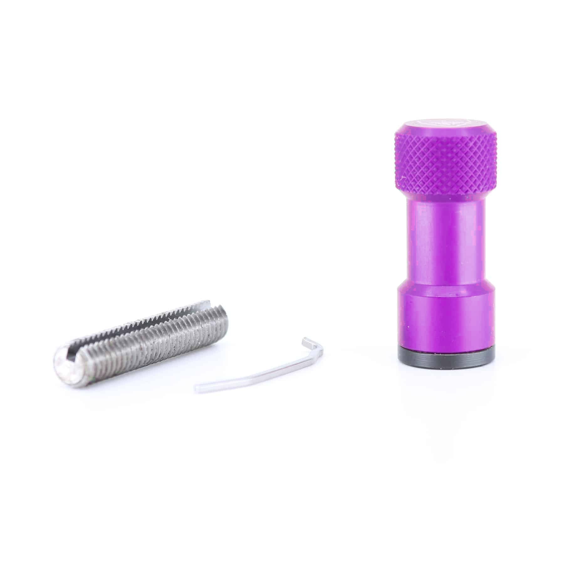 Conjunto tornillo de ajuste Tripan® 131 con tuerca violeta