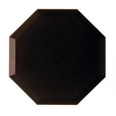 Socle de bureau hexagonal Sunnex Ø200 mm noir, référence 14015