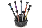SLICK 9-piece aluminum watchmaker's screwdriver set