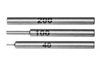 Pack of 10 replacement tips made of hardened stainless steel 57 HRC.