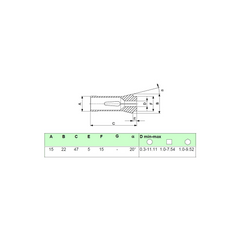 SCHAUBLIN F15 / 76-00358 Druckspannzange