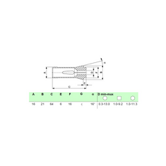 SCHAUBLIN F16 / 76-01076 Druckspannzange