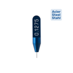 AZUREA mini pin gauges in steel progression 0.002