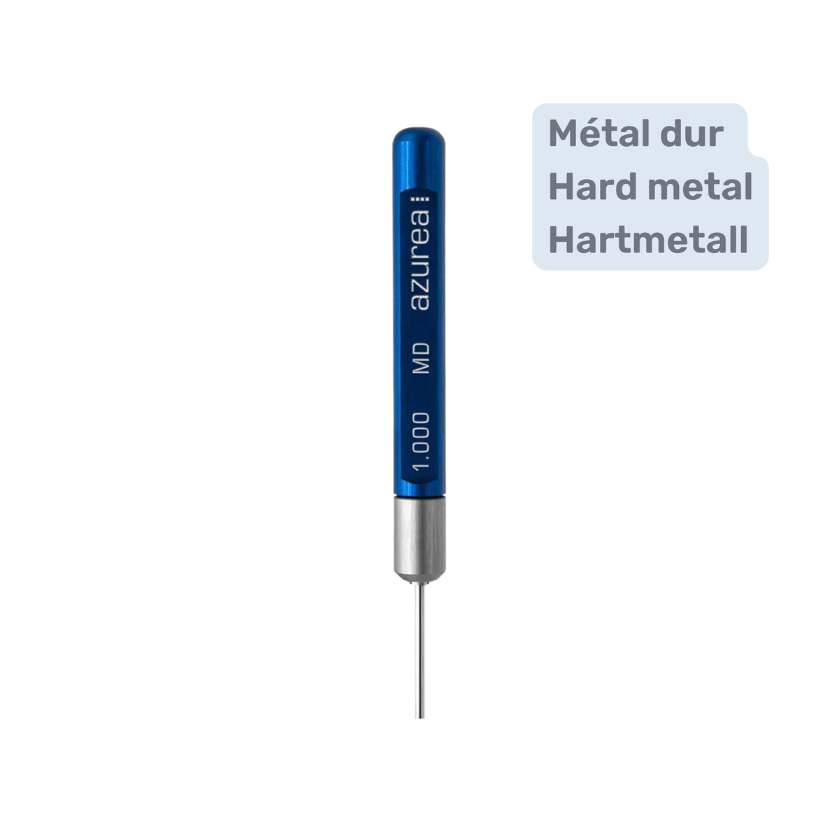 Piges en métal dur L 15 mm Azurea progression 0,01